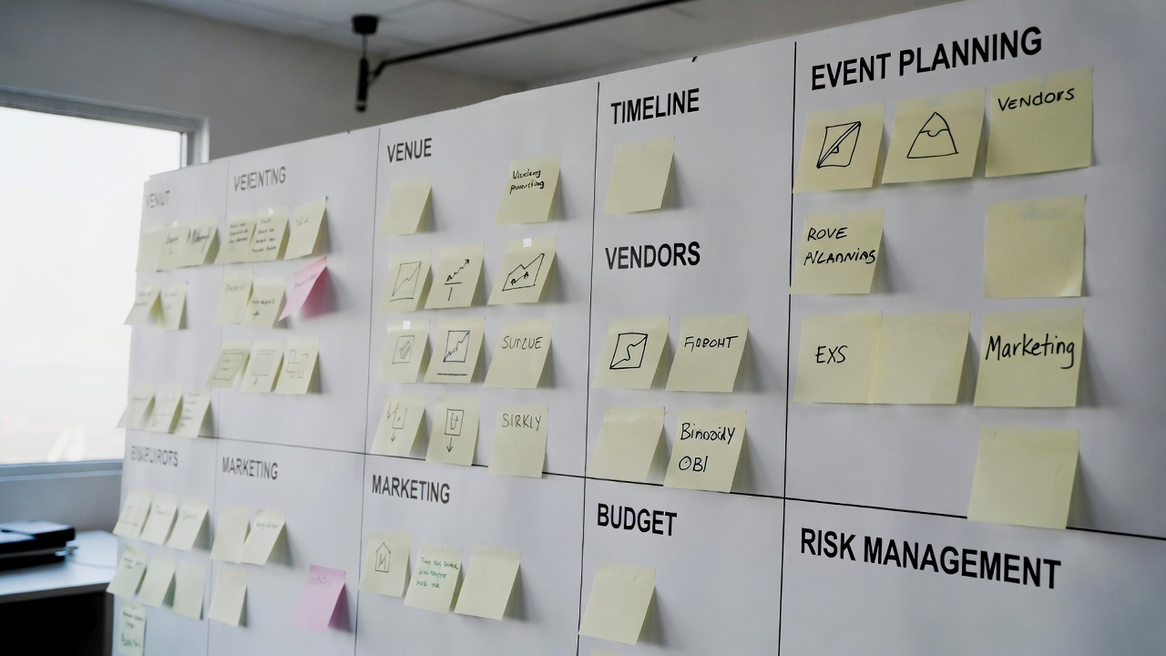 Планирование этапов подготовки мероприятия