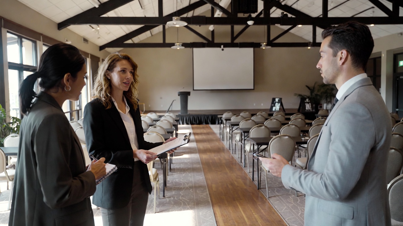 Брифинг команды и распределение ролей на мероприятии