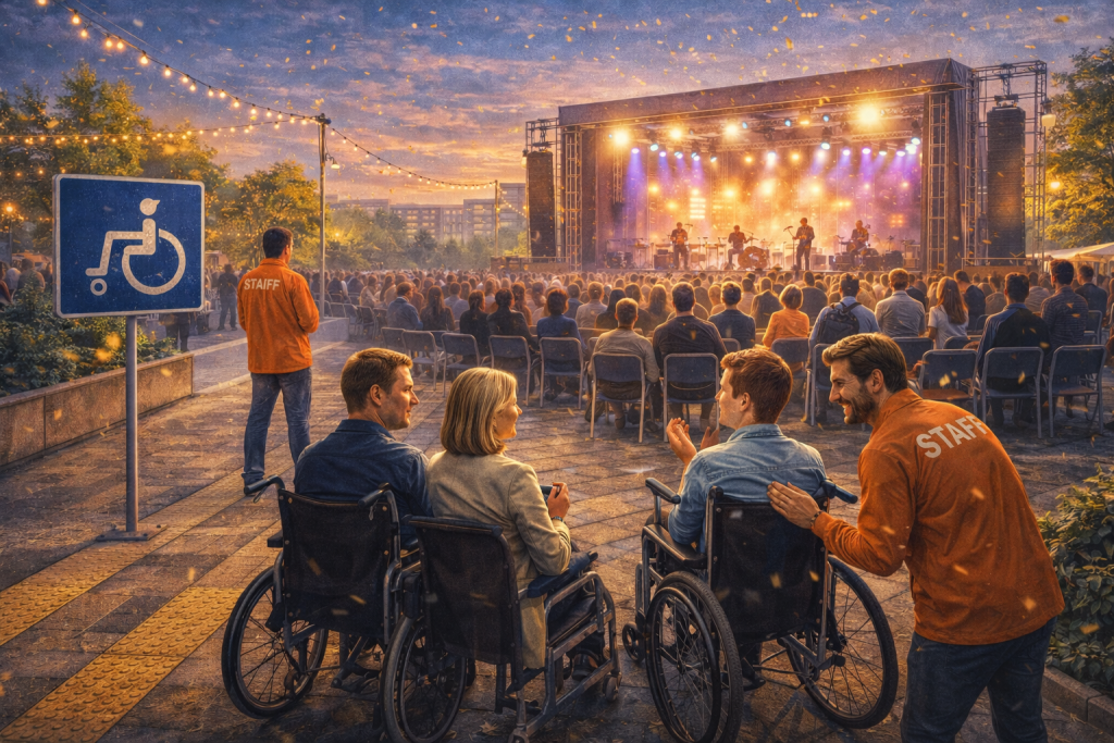 доступная среда и забота о гостях мероприятия