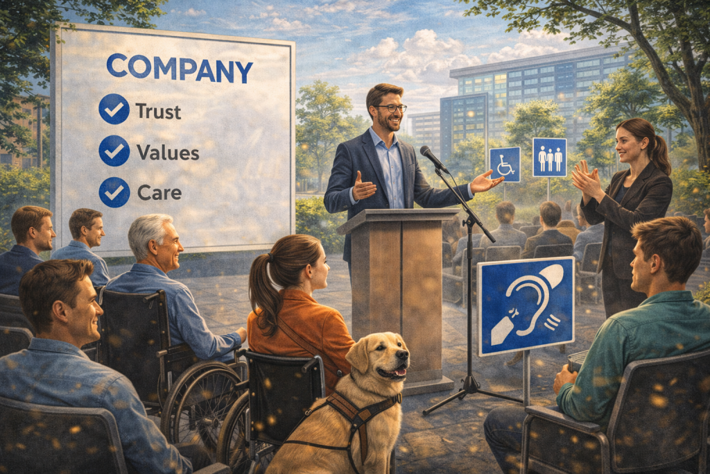 социальная ответственность на ивентах доступных для всех