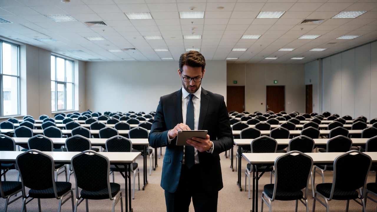 Оценка условий аренды конференц-зала перед бронированием