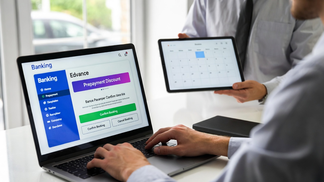 Скидка за предоплату в работе с подрядчиком