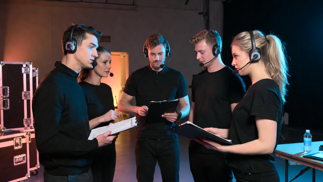 Делегирование задач команде в день мероприятия