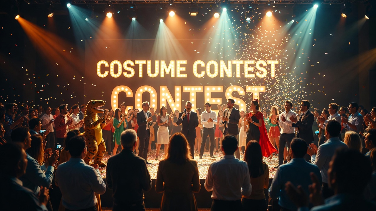 Конкурс костюмов на корпоративе с награждением участников