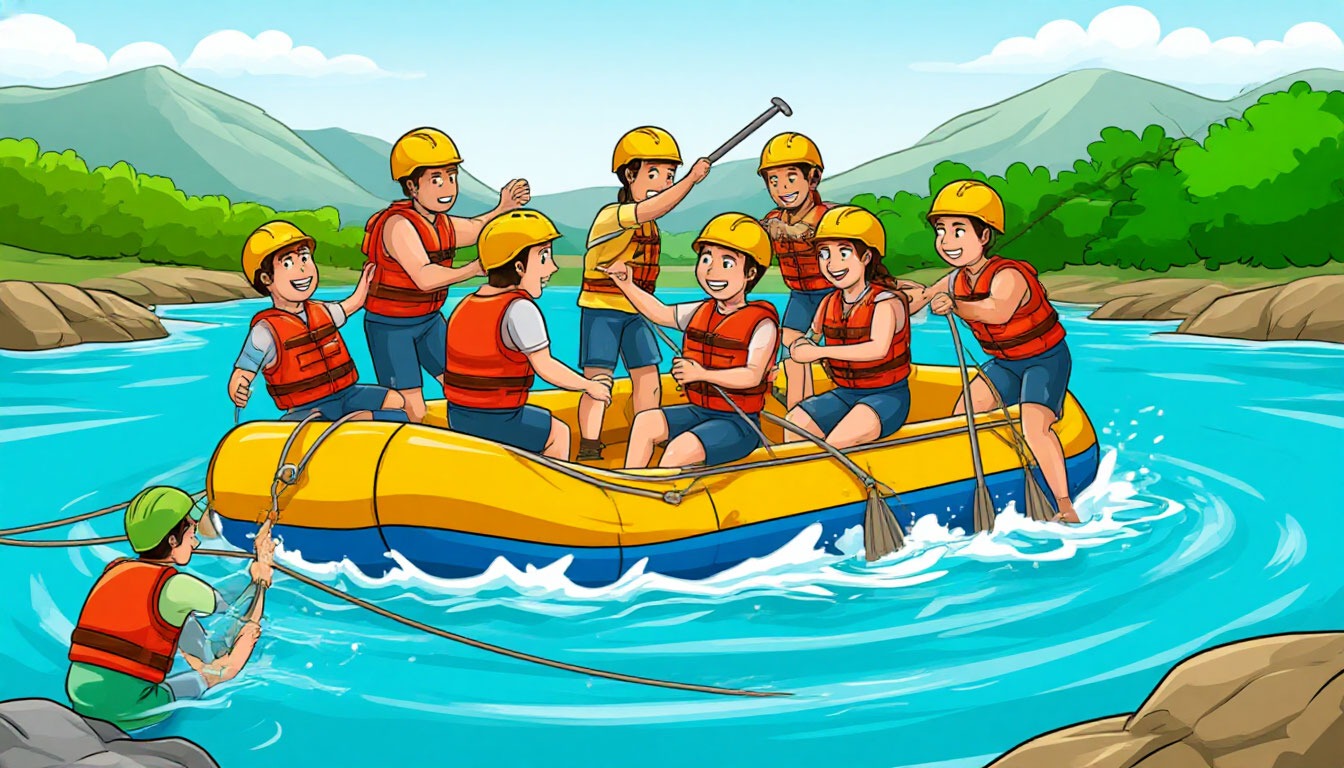 безопасность на рафтинге помощь на воде