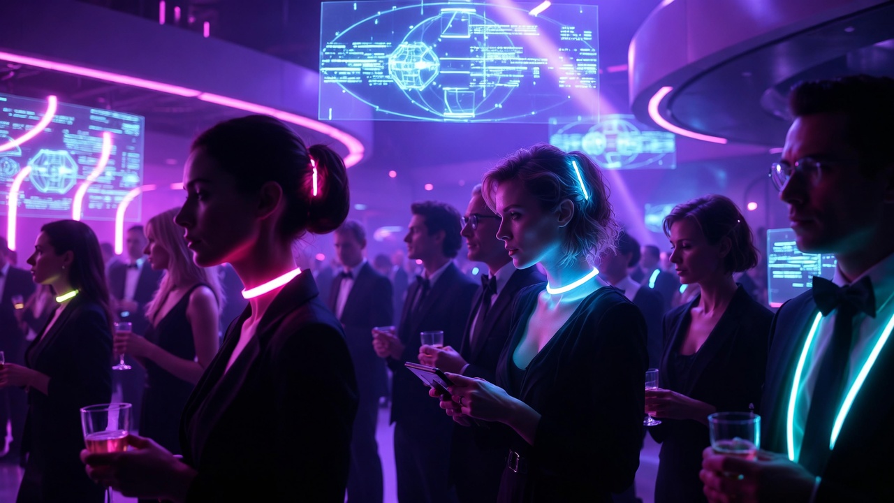 Корпоратив в стиле «Киберпанк» — VR и технологии | DoctorTeam