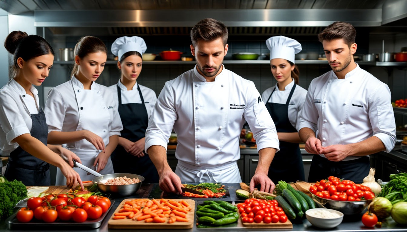 распределение ролей в кулинарной команде тимбилдинга