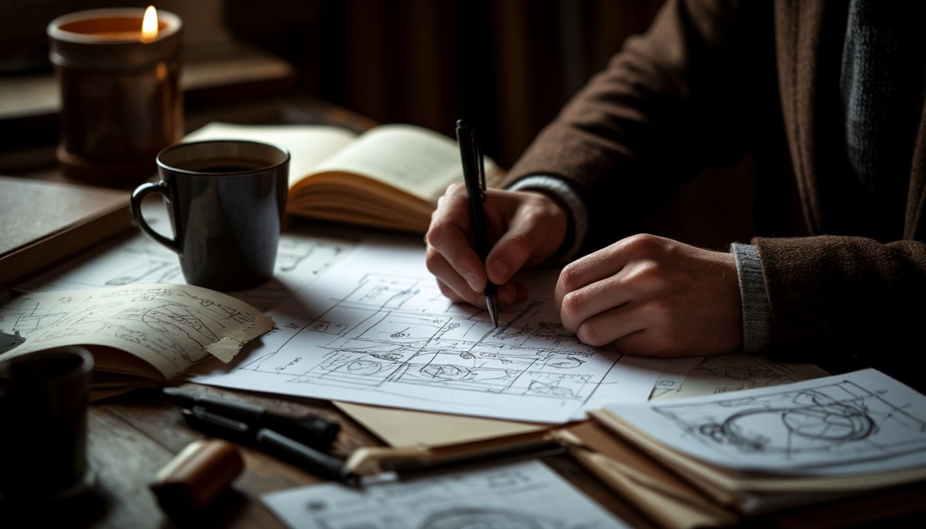 Создание сценария детективного тимбилдинга и проработка сюжета