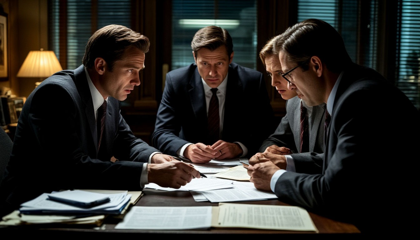 Команда сотрудников вовлечена в сюжетный детективный тимбилдинг