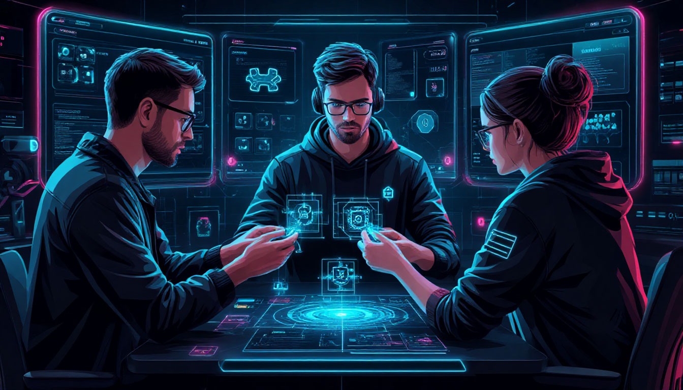 Команда проходит виртуальный квест в онлайн-формате