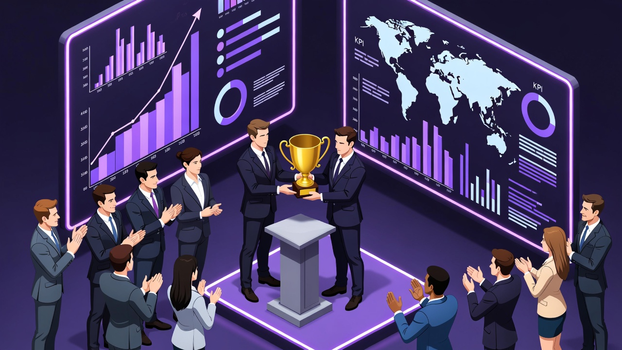 Награждение лучших сотрудников и показатели эффективности