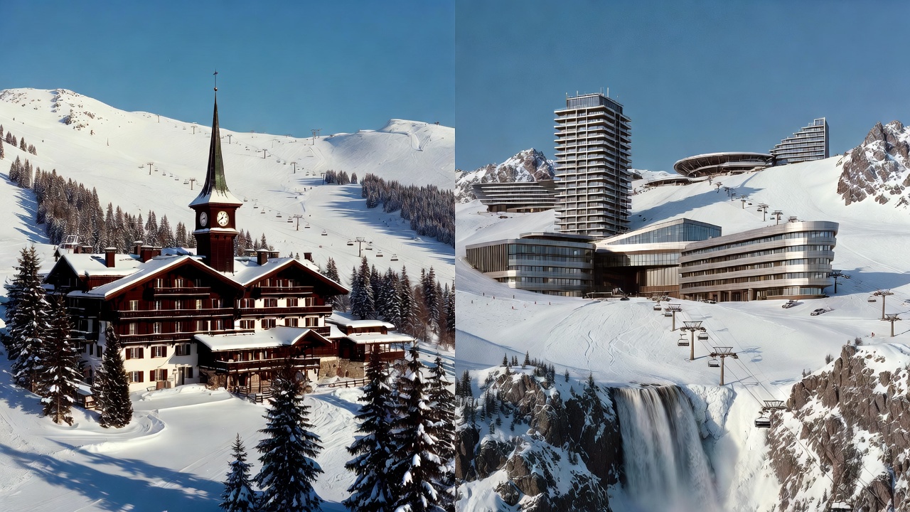 Сравнение горнолыжных курортов Альп и России для деловых мероприятий