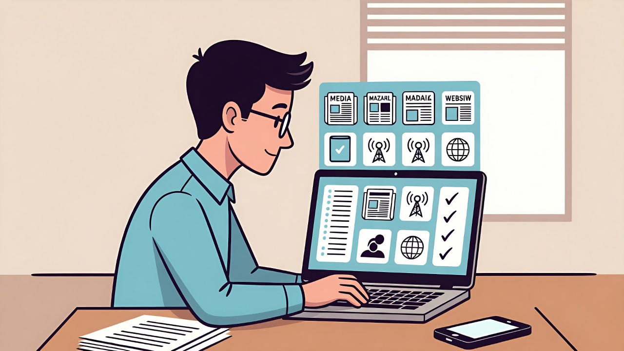 список приоритетных СМИ для рассылки пресс-релиза