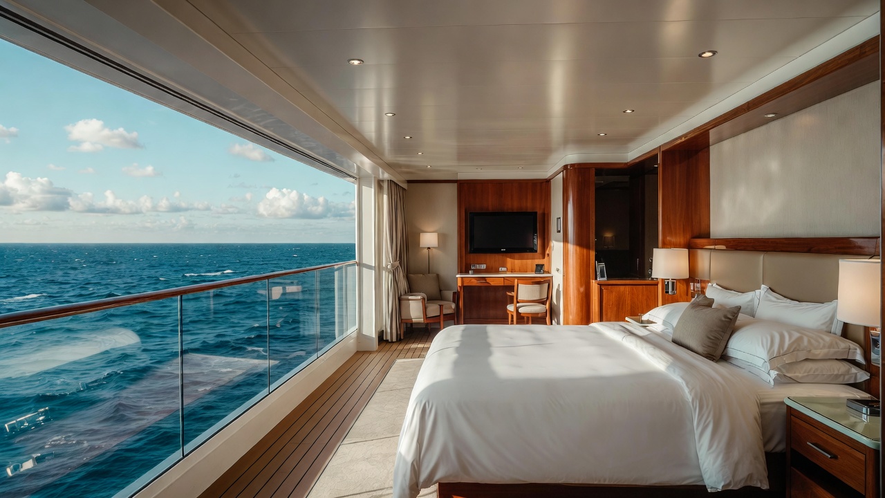 Каюта на круизном лайнере для участников мероприятия