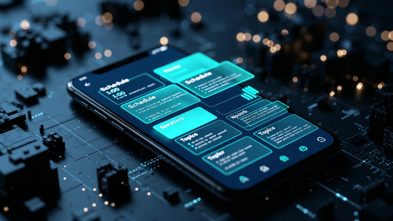 Мобильное приложение для форума — расписание, чат участников и аналитика