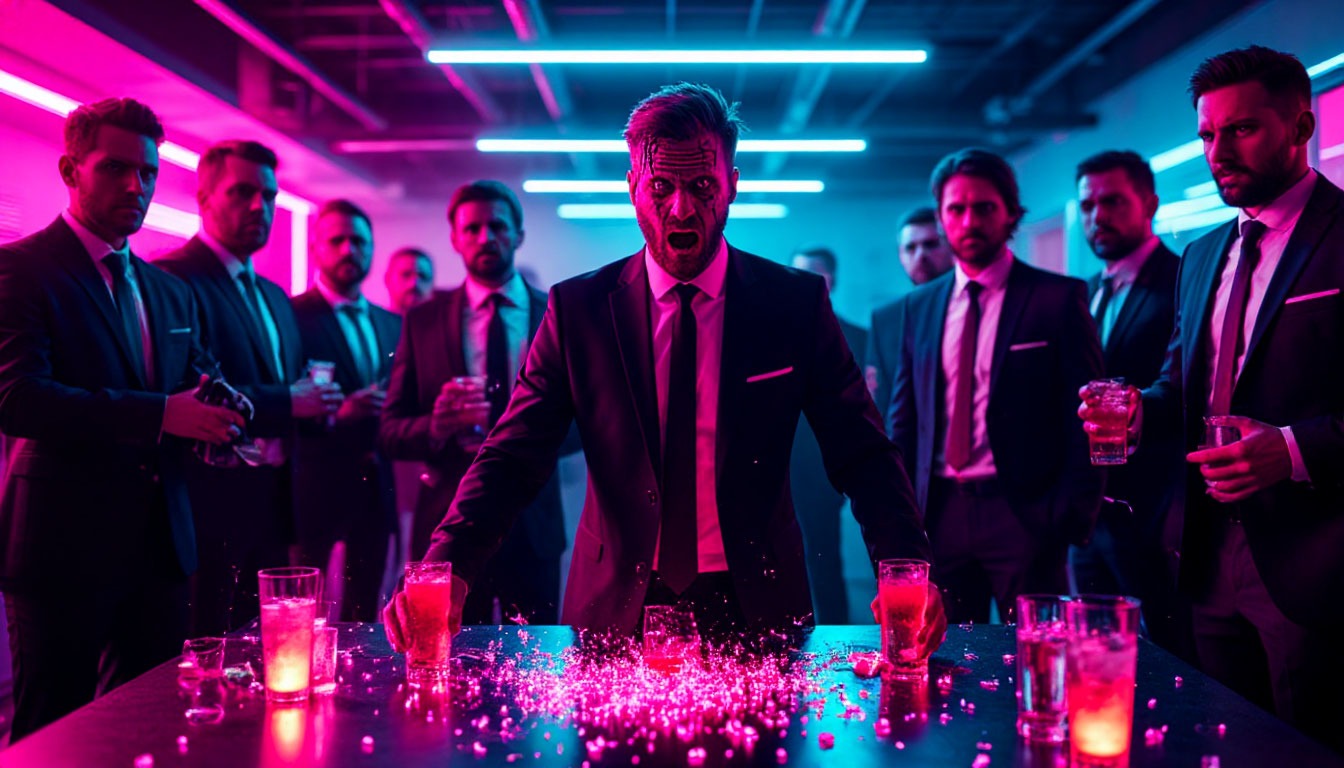 риски алкоголя на корпоративе и потеря контроля над ситуацией
