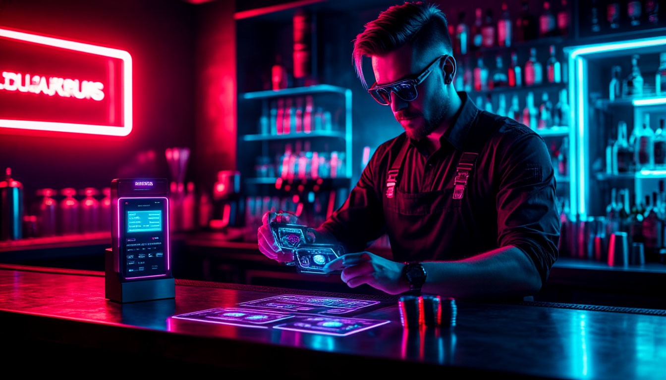 система лимита алкоголя на корпоративе с контролем расхода