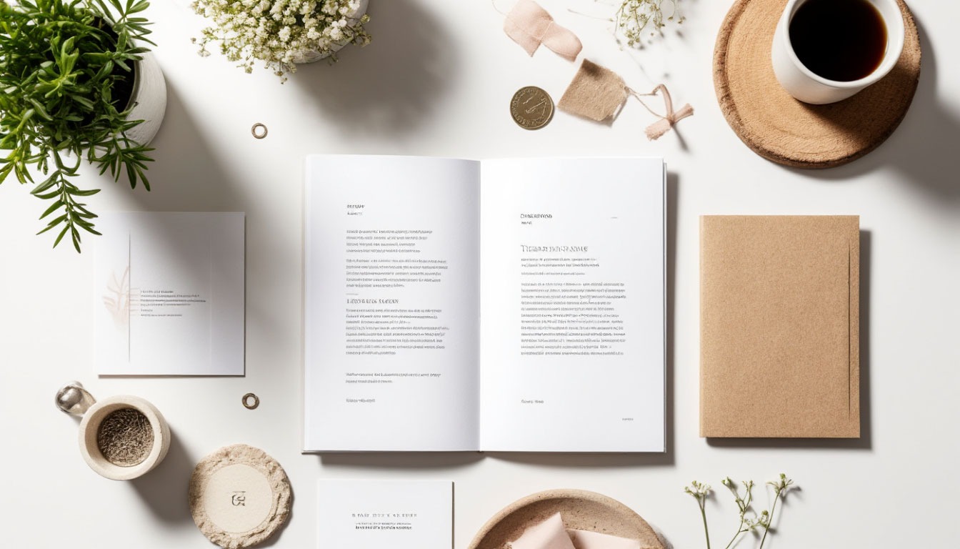 Дизайн деловой полиграфии для мероприятия