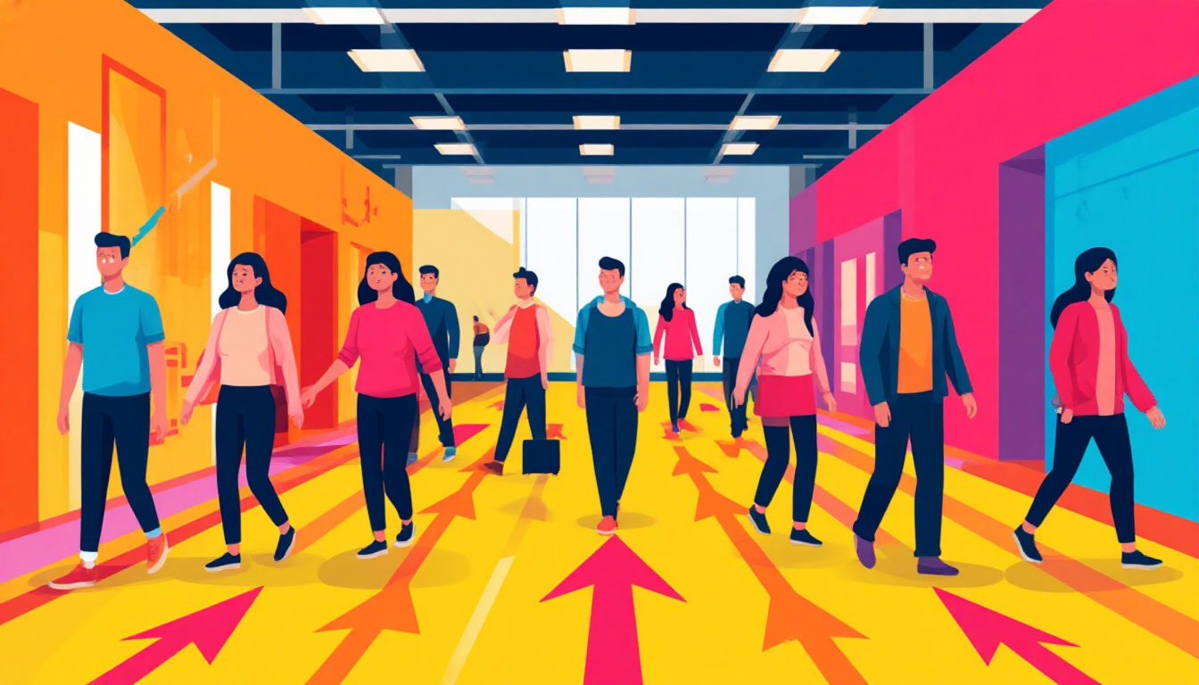 Навигация по залам на форуме 1000+ участников