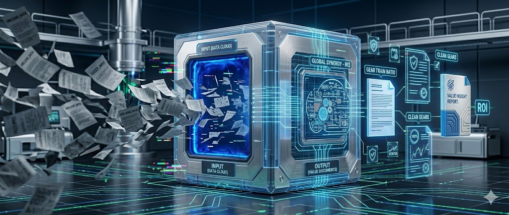 Аллегория процесса Call for Papers — отбор лучших тезисов через цифровой фильтр.