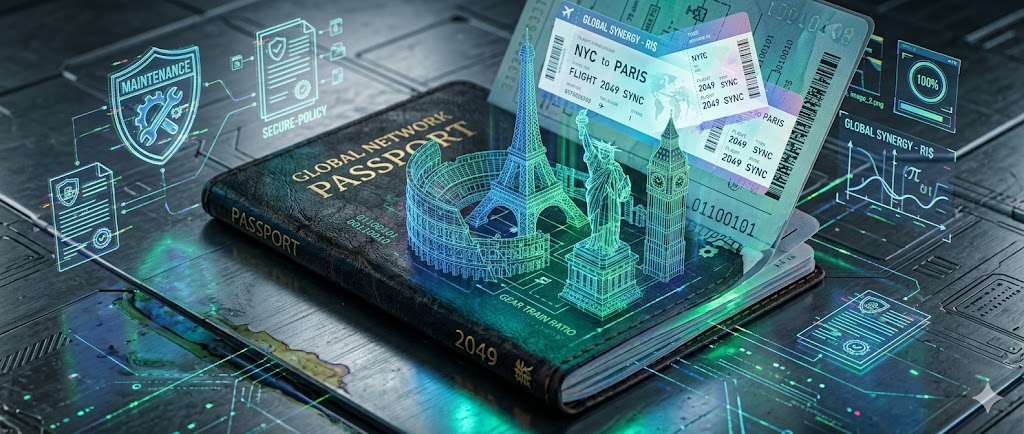 Голографическая визуализация travel-менеджмента и визовой поддержки для иностранных гостей.