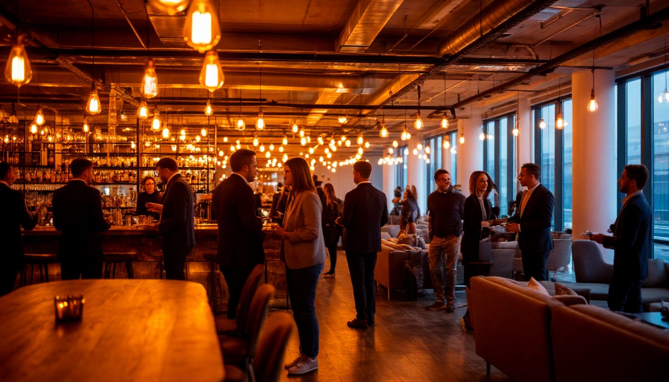 Корпоратив в офисе — превращаем пространство в лофт