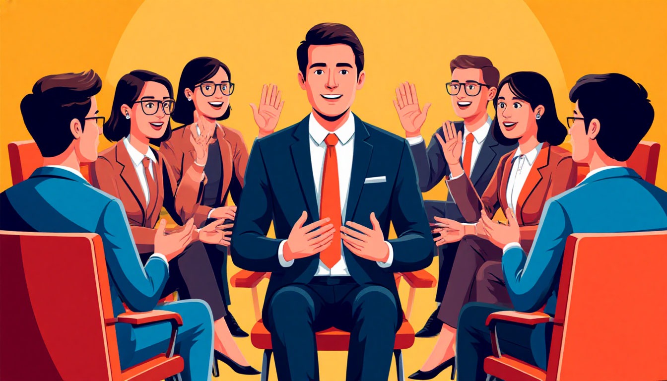 Аудитория задаёт вопросы на панельной дискуссии