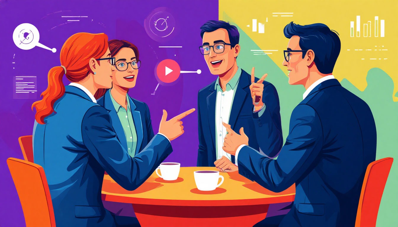 Энергия и вовлечение на панельной дискуссии