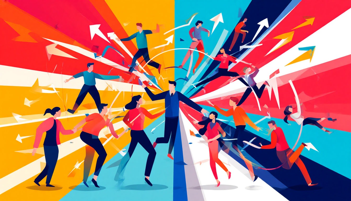 Участники форума знакомятся, нетворкинг