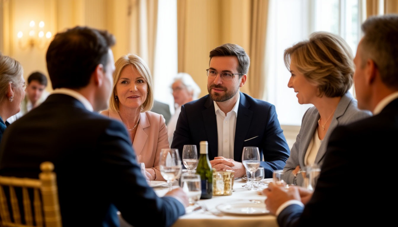 Тосты на официальном приёме DoctorTeam