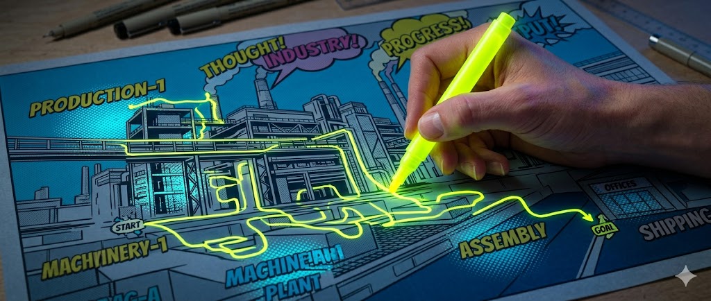 Экскурсионный маршрут по производству для журналистов