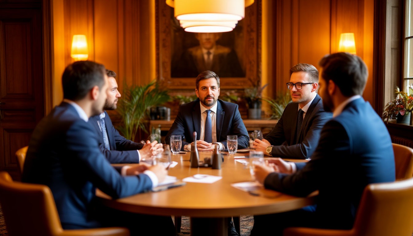 Закрытая встреча между VIP и спикером, нетворкинг VIP