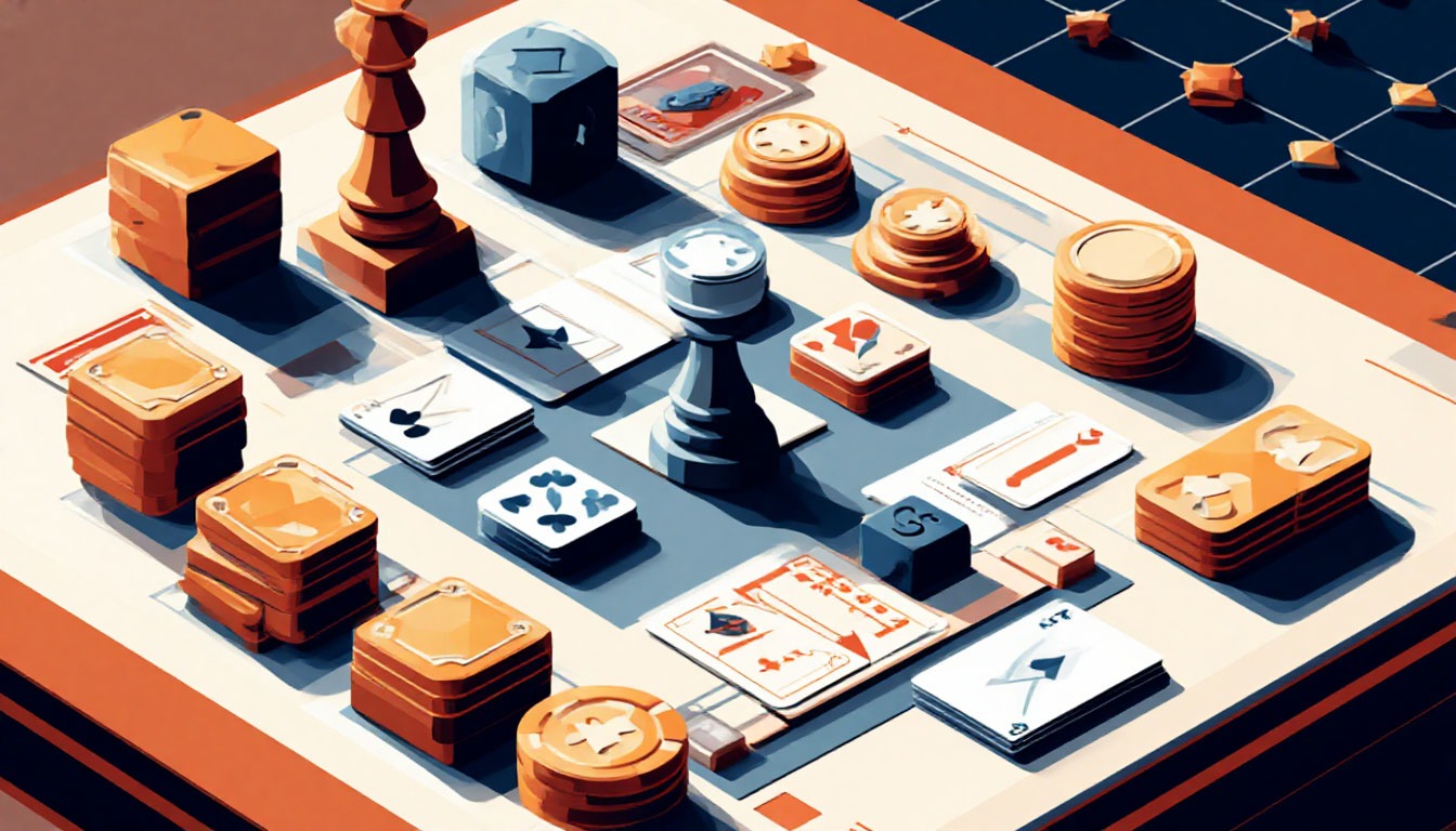 игровые элементы и механики на столе