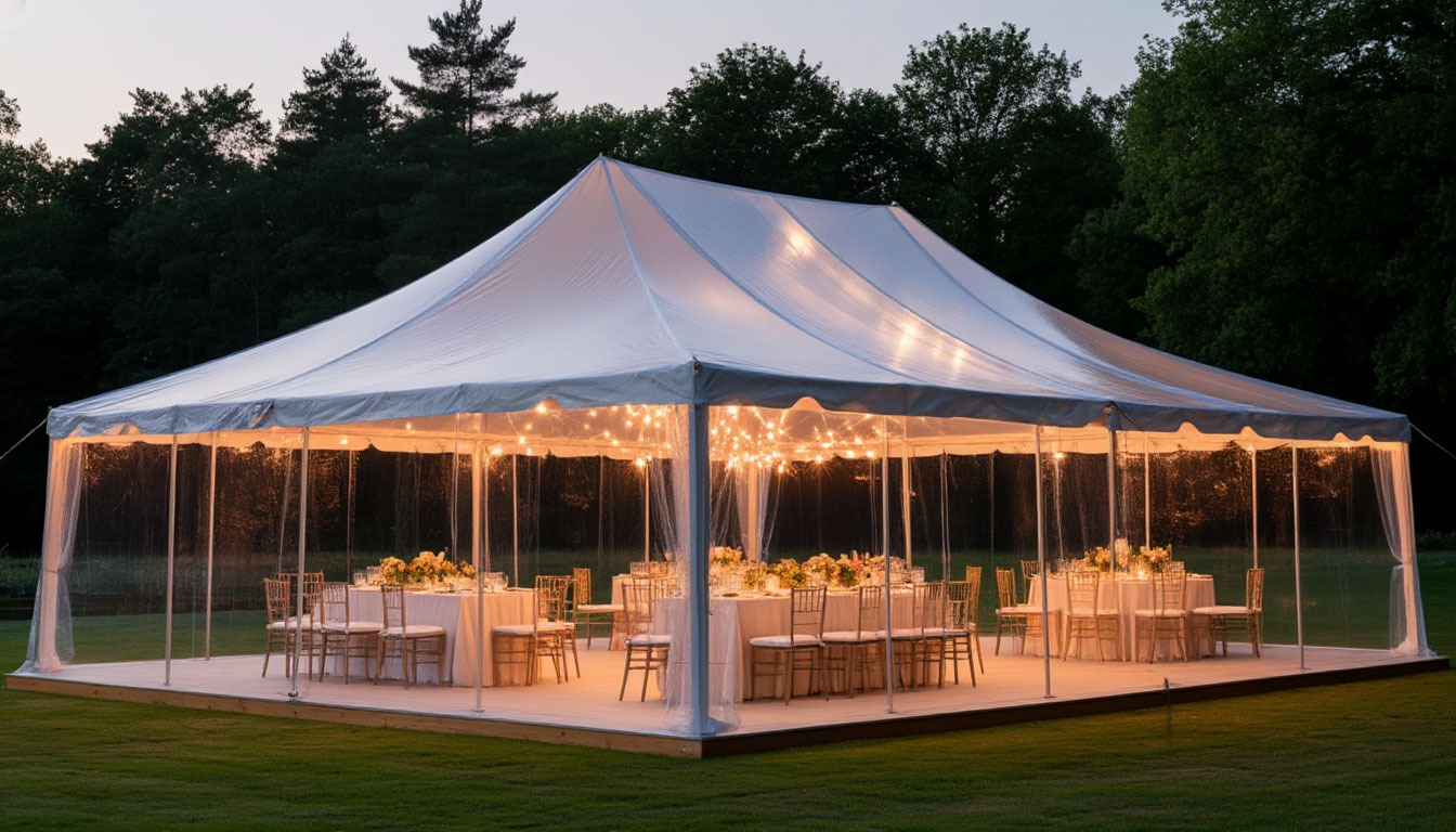 Шатры и тенты для корпоративного мероприятия на природе