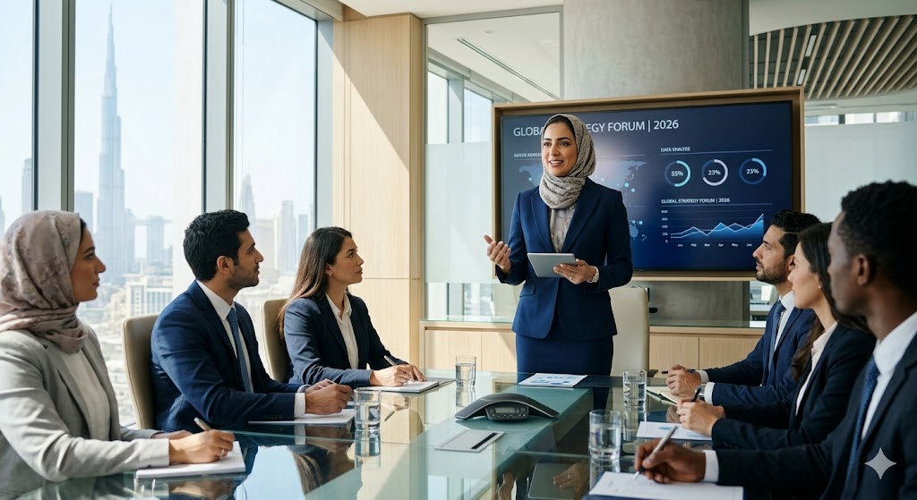 Женщина-лидер в деловой среде ОАЭ: баланс между традициями и современным бизнесом.