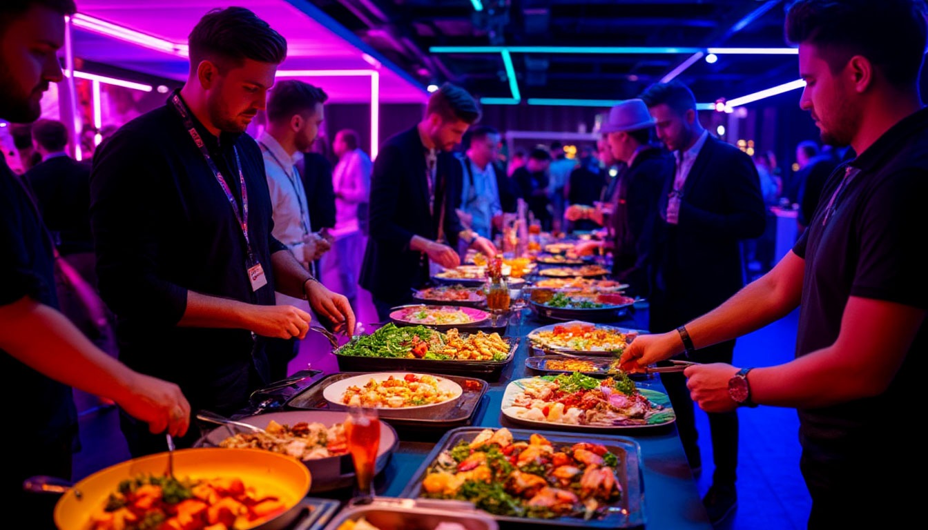 Меню для банкета — корпоратив с зумерами в команде