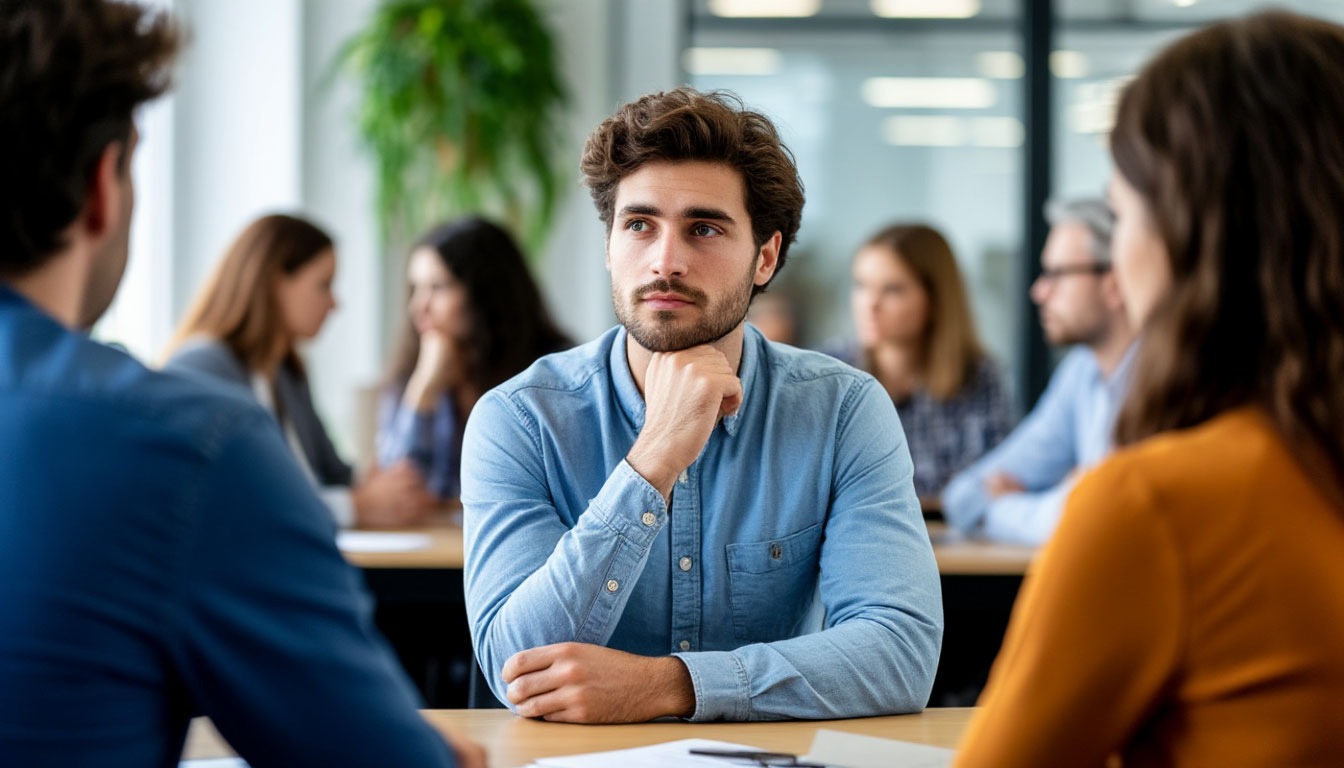 Интроверт в активной командной среде