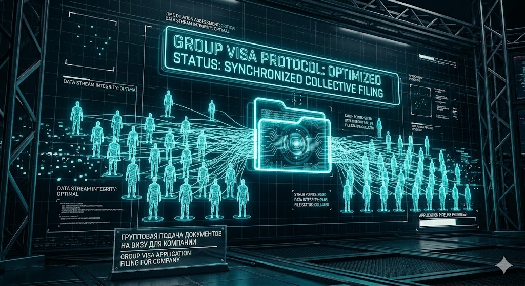 Коллективная подача виз: экономия времени и денег