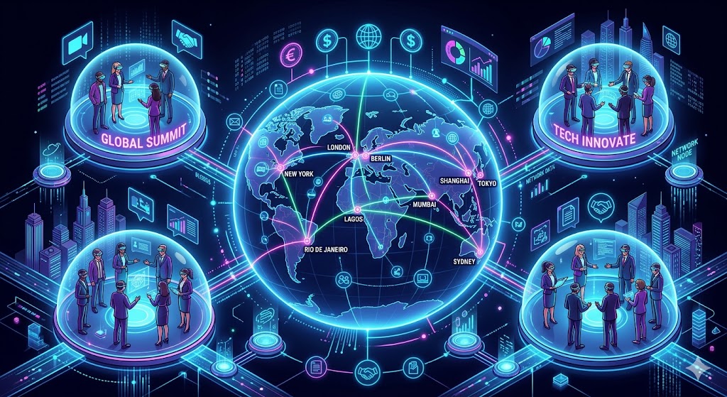 глобальная VR конференция международные виртуальные мероприятия для бизнеса