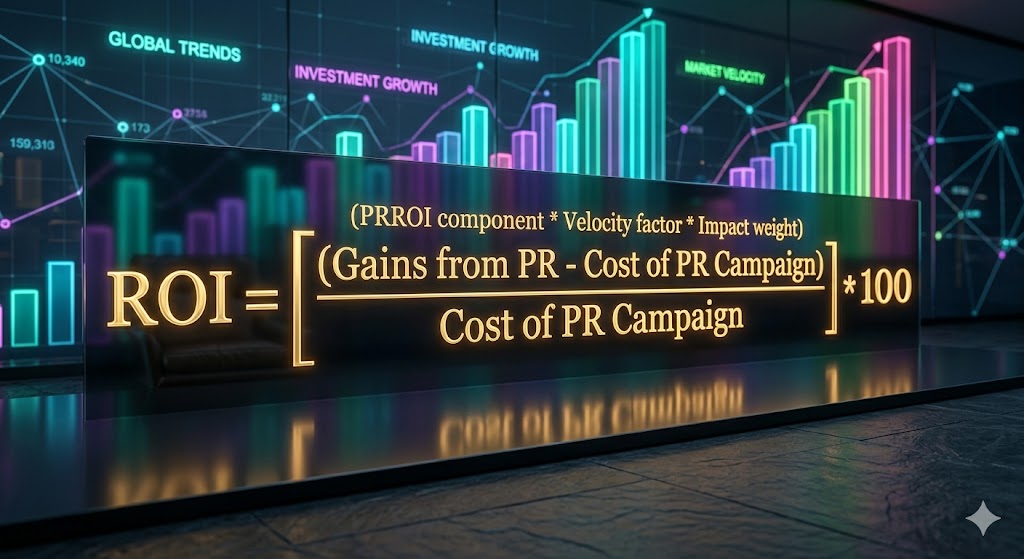 Формула расчета ROI в PR для измерения реальной финансовой эффективности и окупаемости кампаний