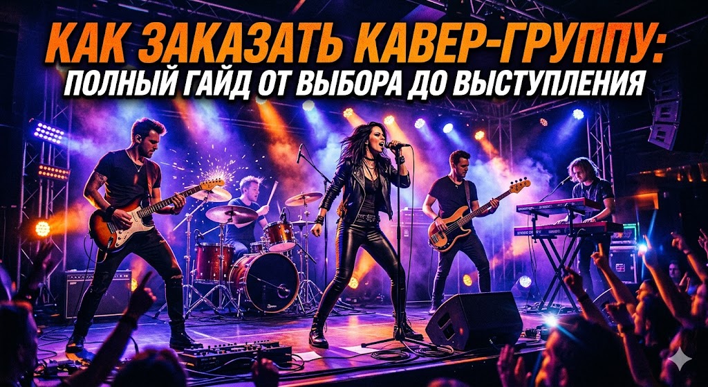 Как заказать кавер-группу: смотрим демо-ролик