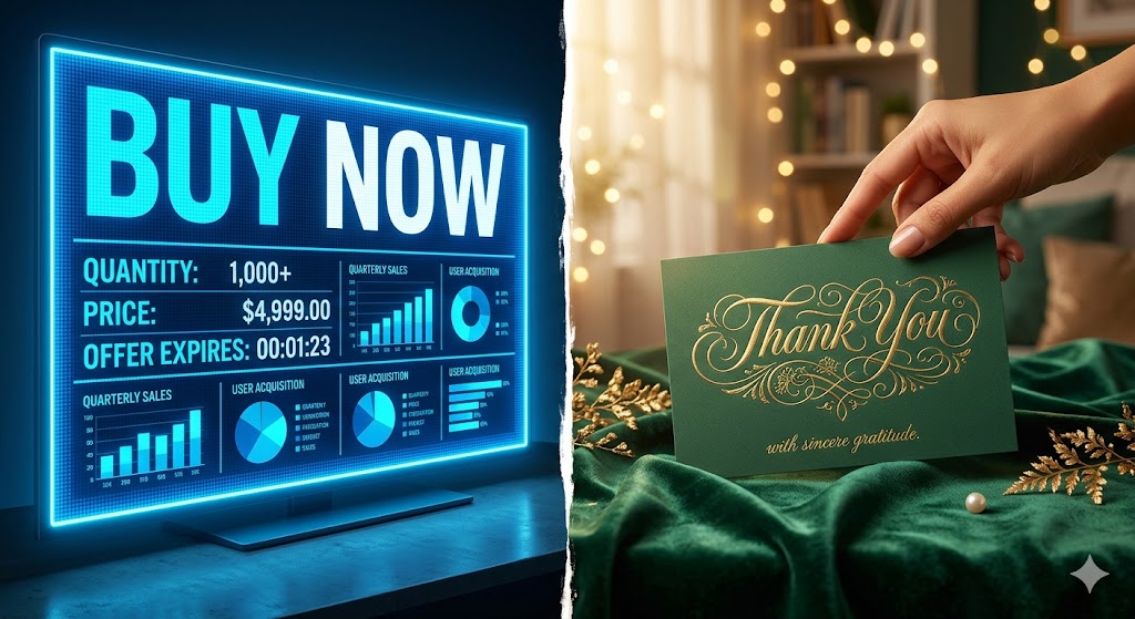 Отличие клиентского дня от продающих вебинаров: фокус на благодарности и заботе