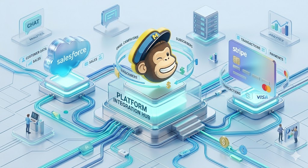 Интеграция платформы с CRM, почтой и платежными системами