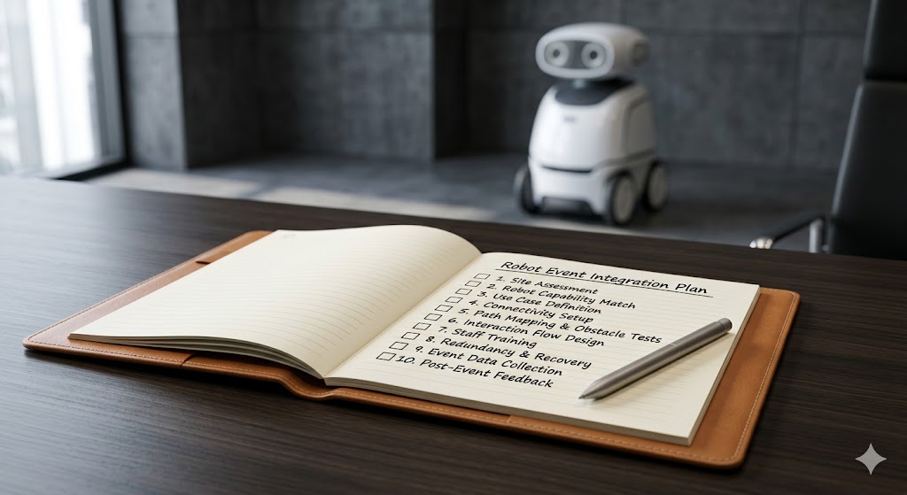 Пошаговый чек-лист бесшовной интеграции робототехники в общую
программу и сценарий мероприятия