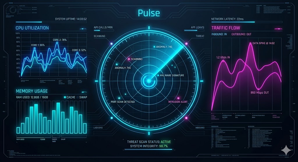 Дашборд мониторинга серверов Datadog/Prometheus