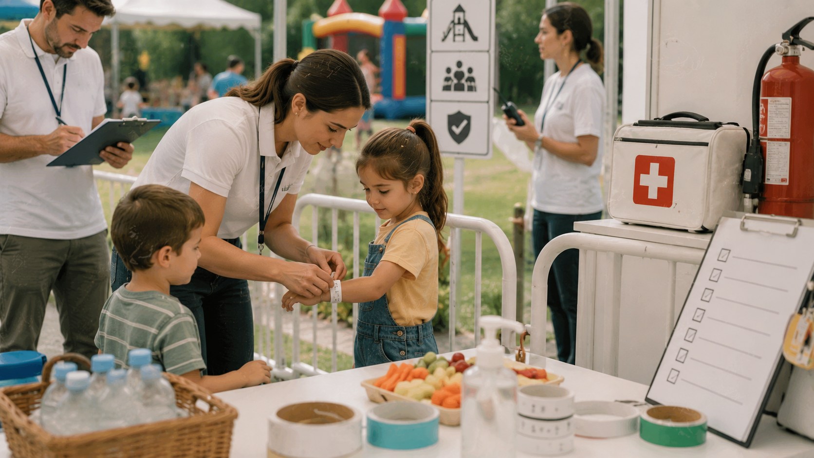 безопасность детей на Family Day