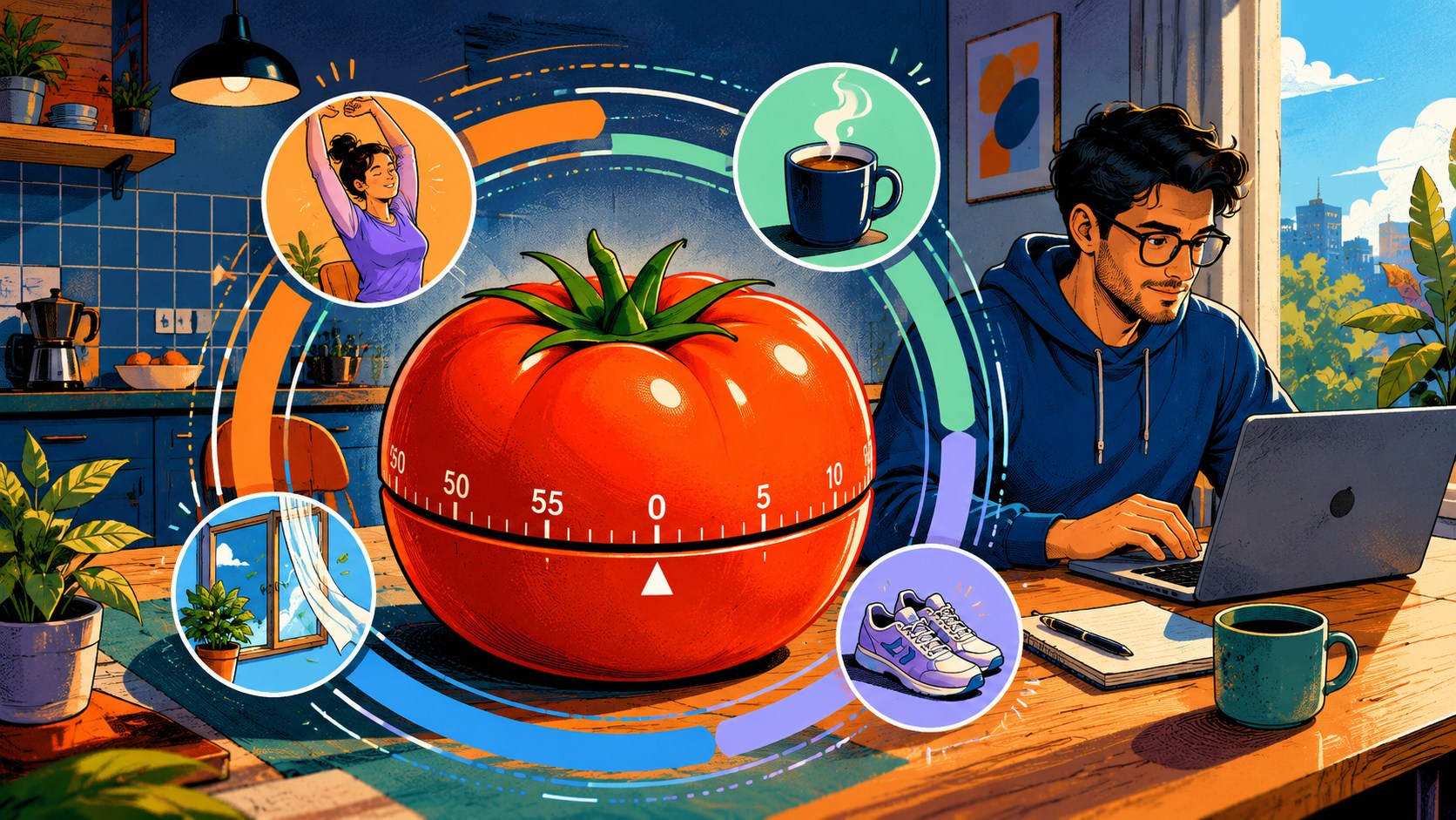 Pomodoro для удалённой работы