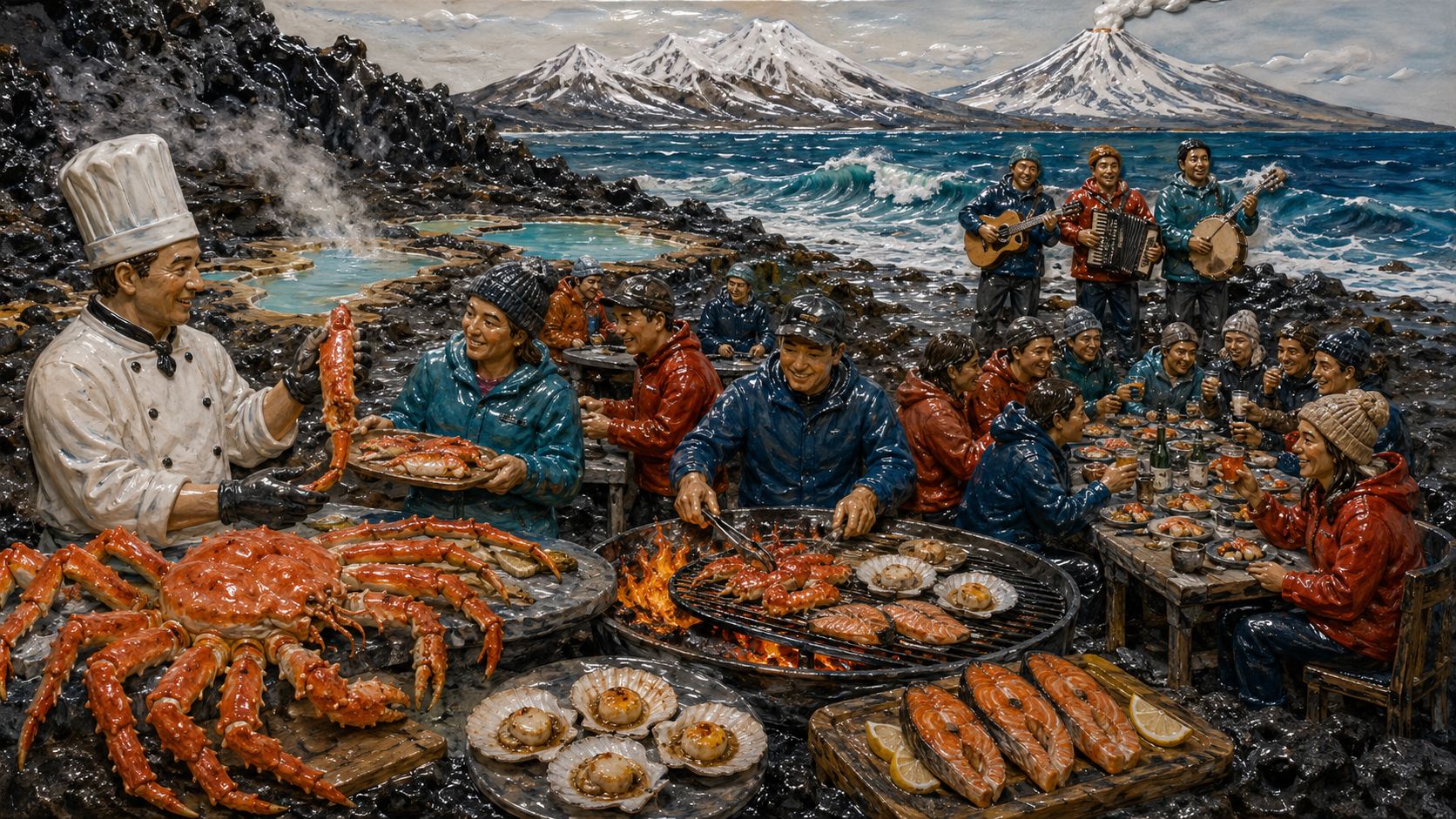крабовый фестиваль на Камчатке