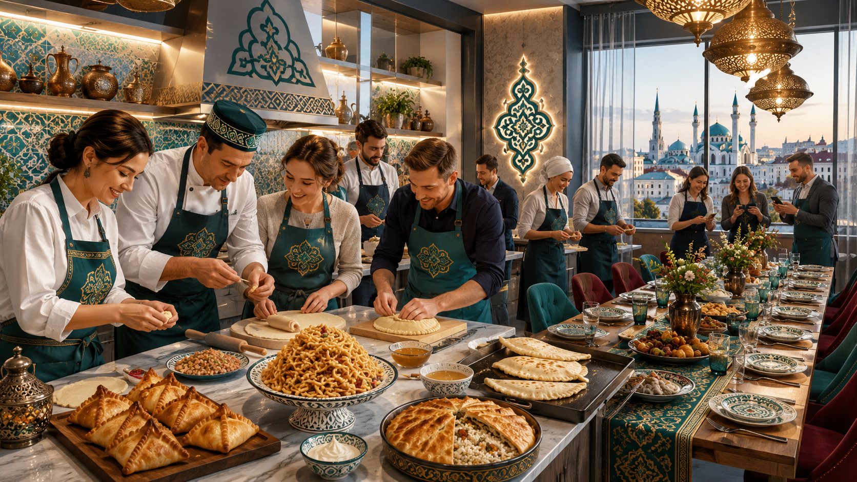 татарская кухня для тимбилдинга