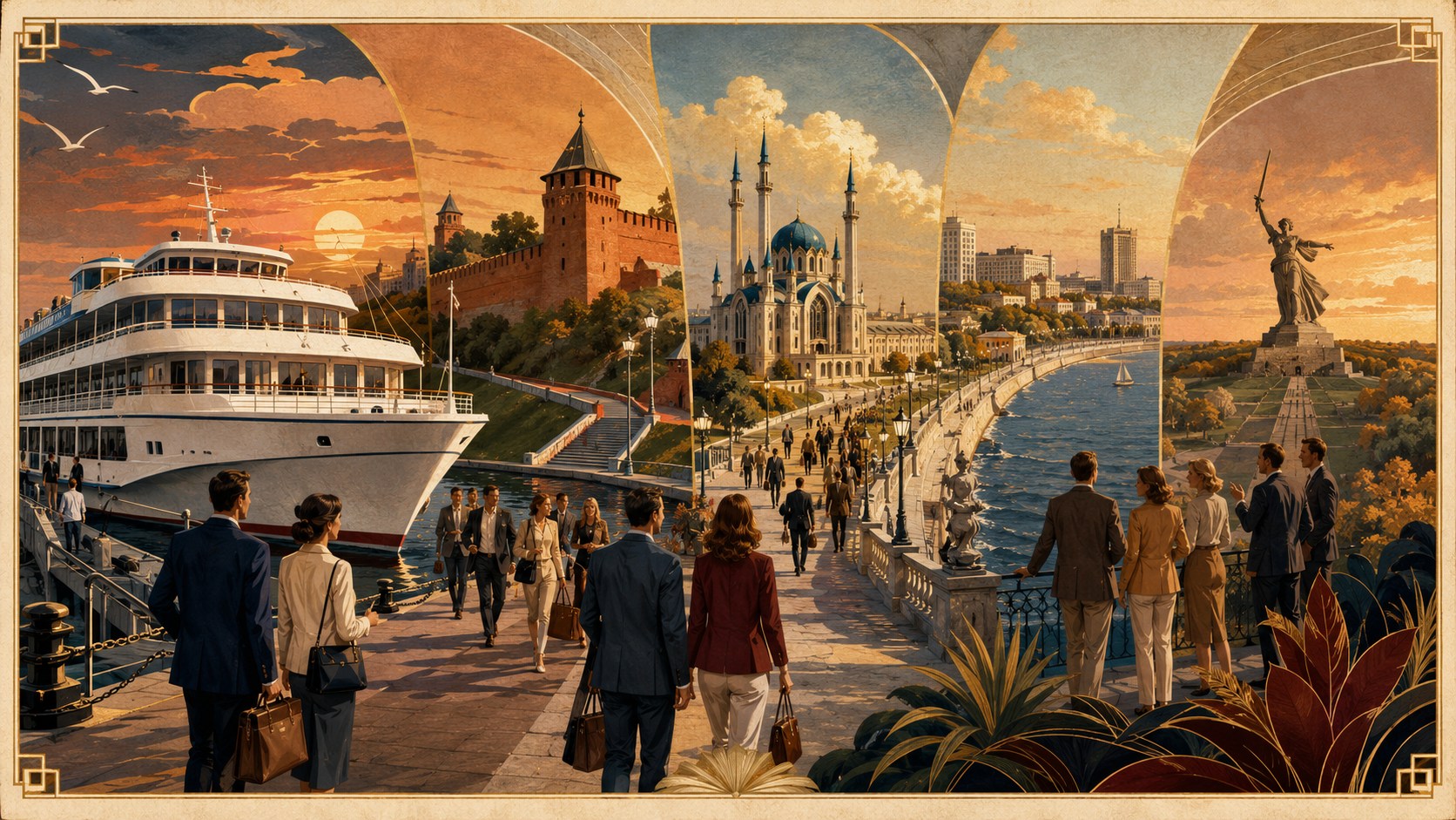экскурсии в городах Волги
